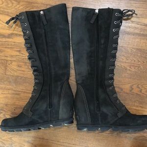 Sorrel Joan of Arc Waterproof Lace/Zip Boot SiZ 11